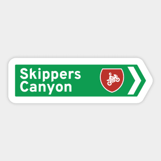 Skippers Canyon Sticker